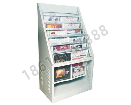 點(diǎn)擊查看商品:高檔鋼制十層書(shū)刊報紙架
